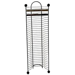 Y2K Atlantic DVD Blue-Ray Game Rack Tower Media Storage Metal Wire Holds 32 27”